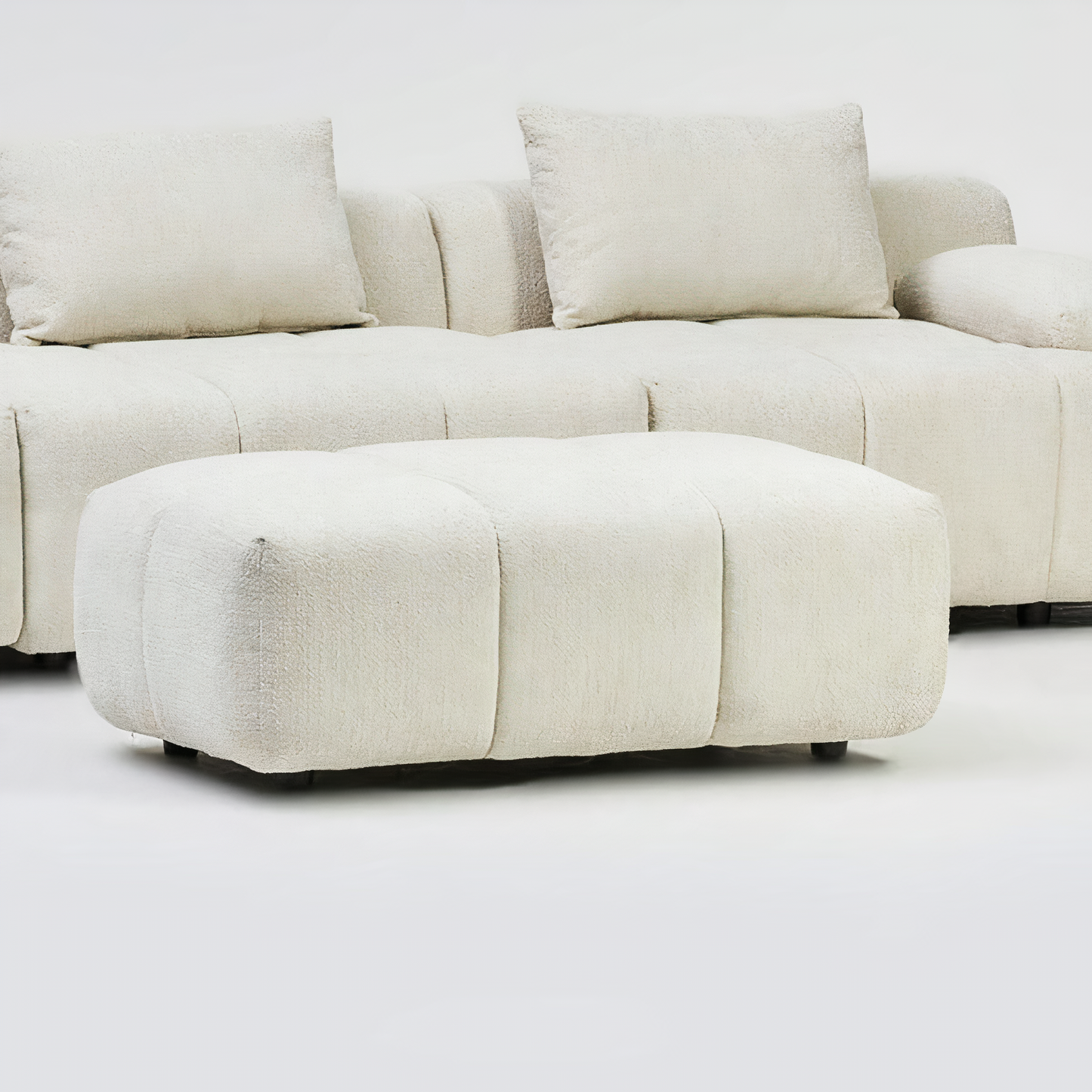 ISLA OTTOMAN IN MIKAH VANILLA DHF Furnishing