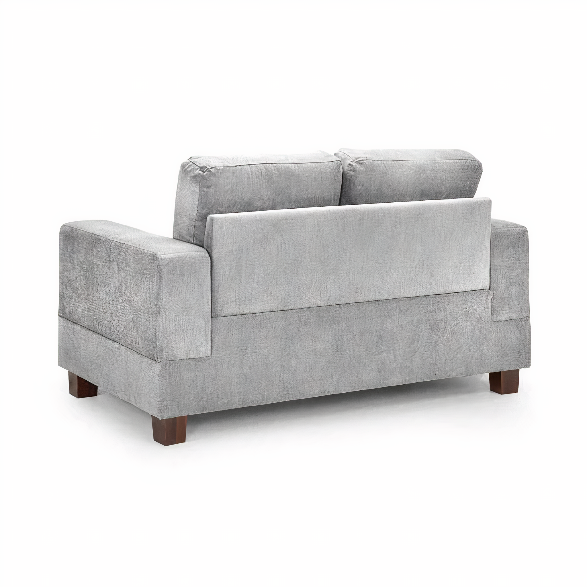 KEW 2 SEATER SOFA IN GREY FABRIC DHF Furnishing