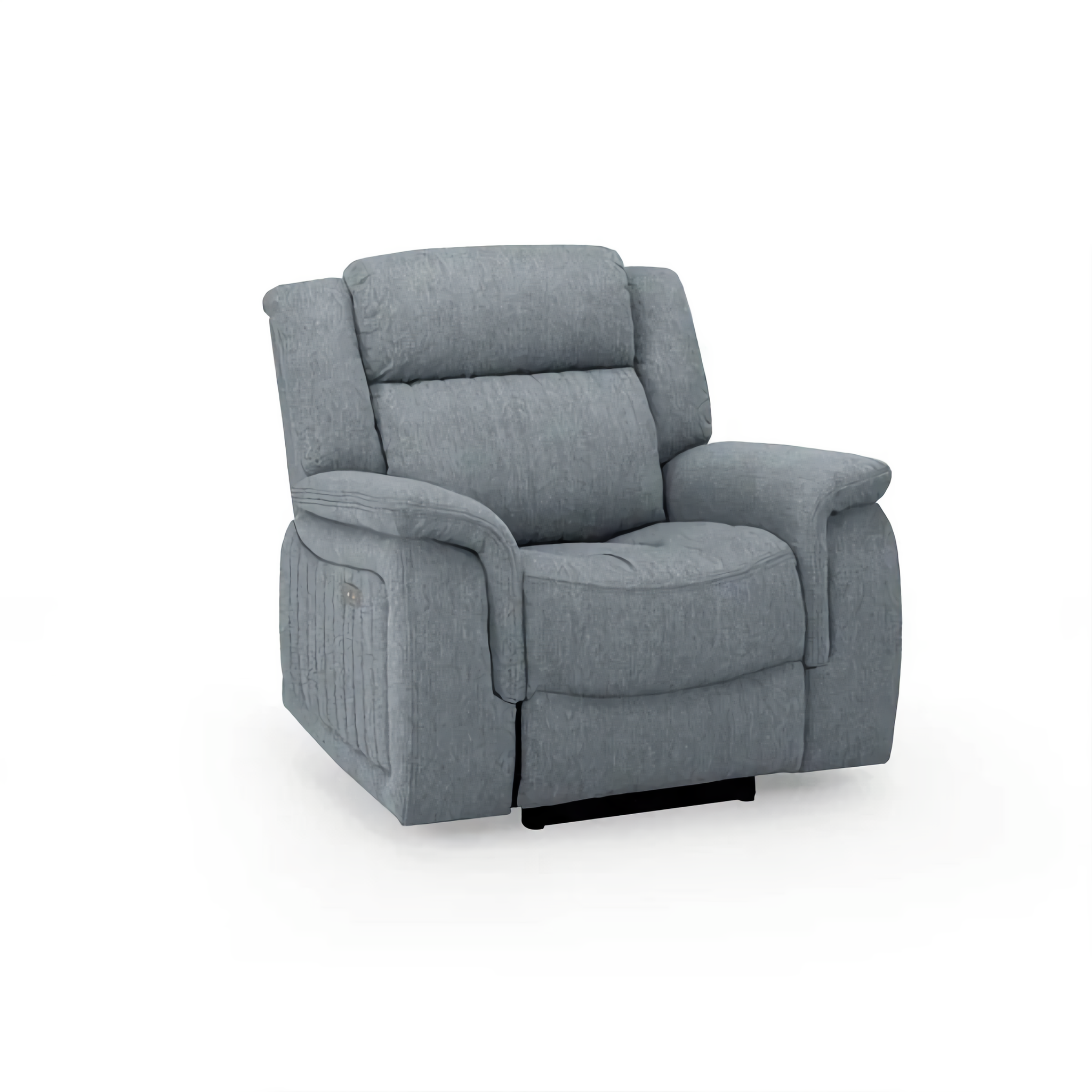 LINDEN RECLINER SOFA GREY ARMCHAIR DHF Furnishing