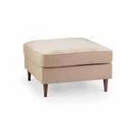 BELLE FOOTSTOOL IN PLUSH BEIGE DHF Furnishing
