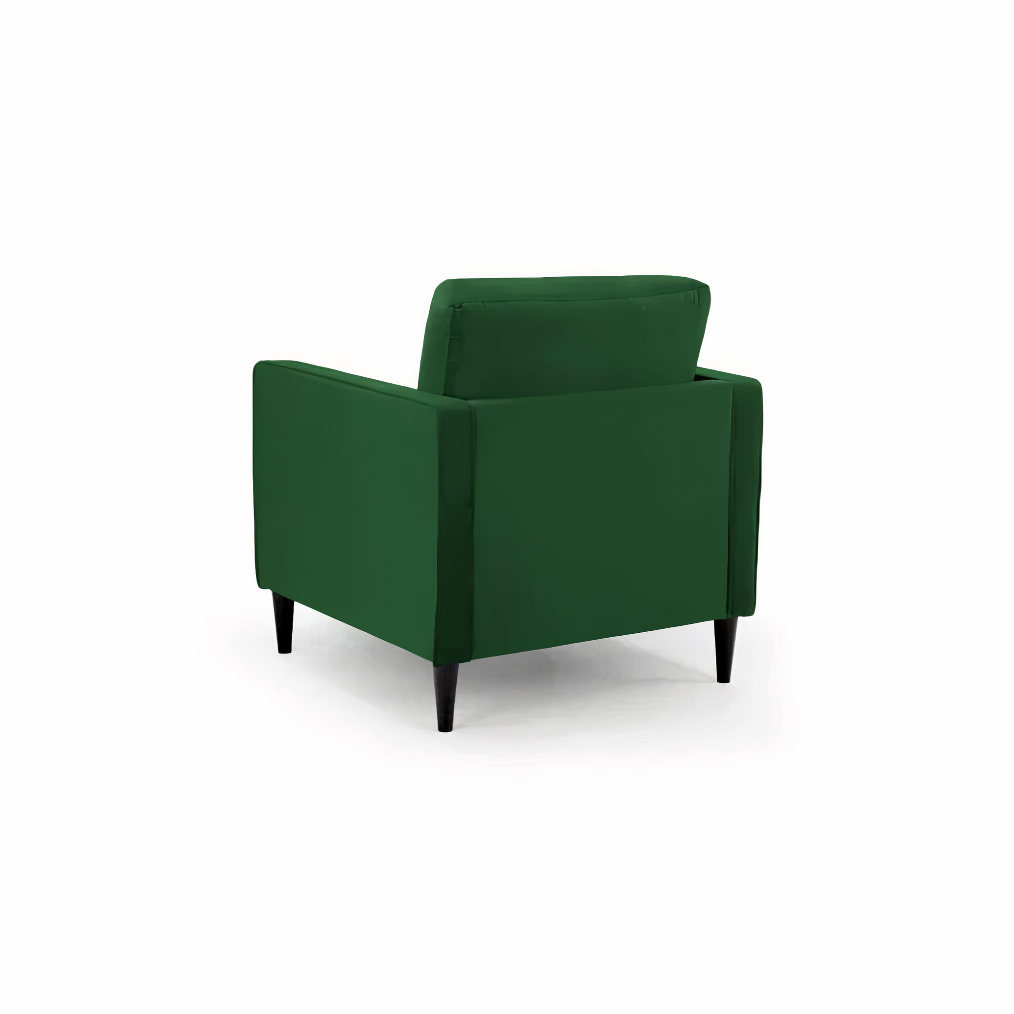 BELLE ARMCHAIR IN PLUSH GREEN DHF Furnishing