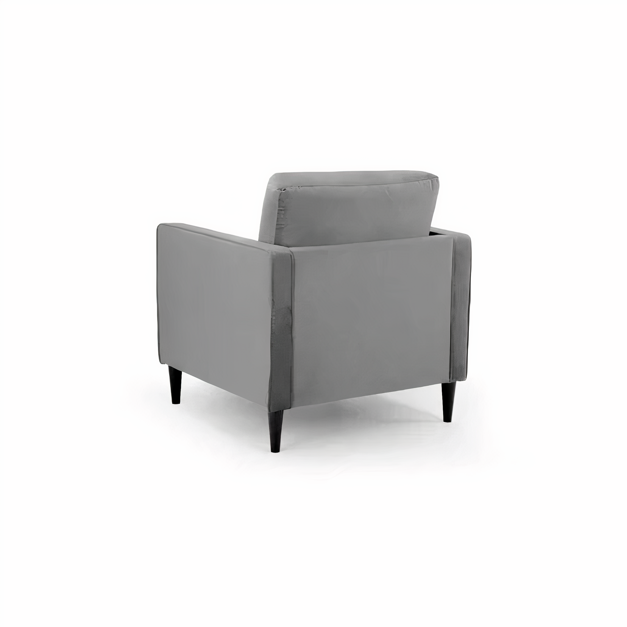 BELLE ARMCHAIR IN PLUSH GREY DHF Furnishing