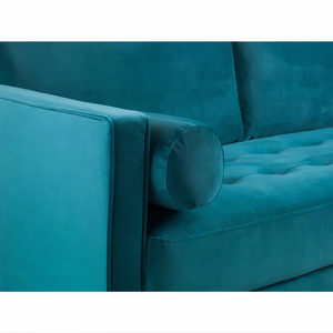 BELLE ARMCHAIR IN PLUSH TEAL DHF Furnishing