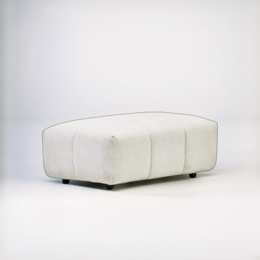 ISLA OTTOMAN IN MIKAH VANILLA DHF Furnishing