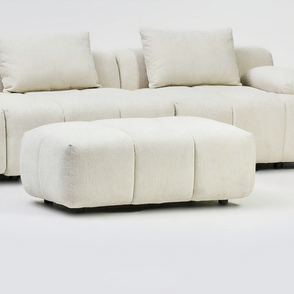 ISLA OTTOMAN IN MIKAH VANILLA DHF Furnishing