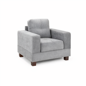 KEW ARMCHAIR IN GREY FABRIC DHF Furnishing
