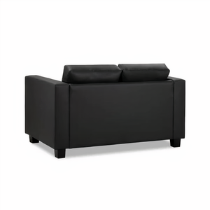 KEW 2 SEATER SOFA IN BLACK DHF Furnishing