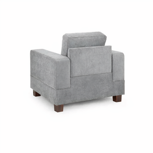KEW ARMCHAIR IN GREY FABRIC DHF Furnishing