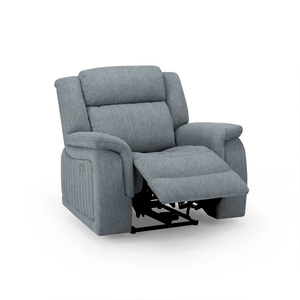 LINDEN RECLINER SOFA GREY ARMCHAIR DHF Furnishing