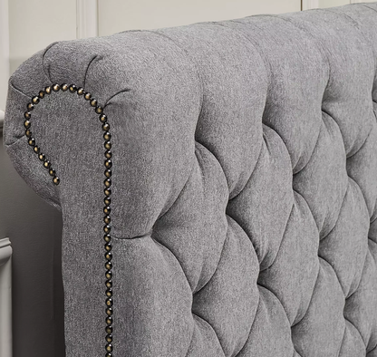 MILANO SLEIGH BEDFRAME DHF Furnishing