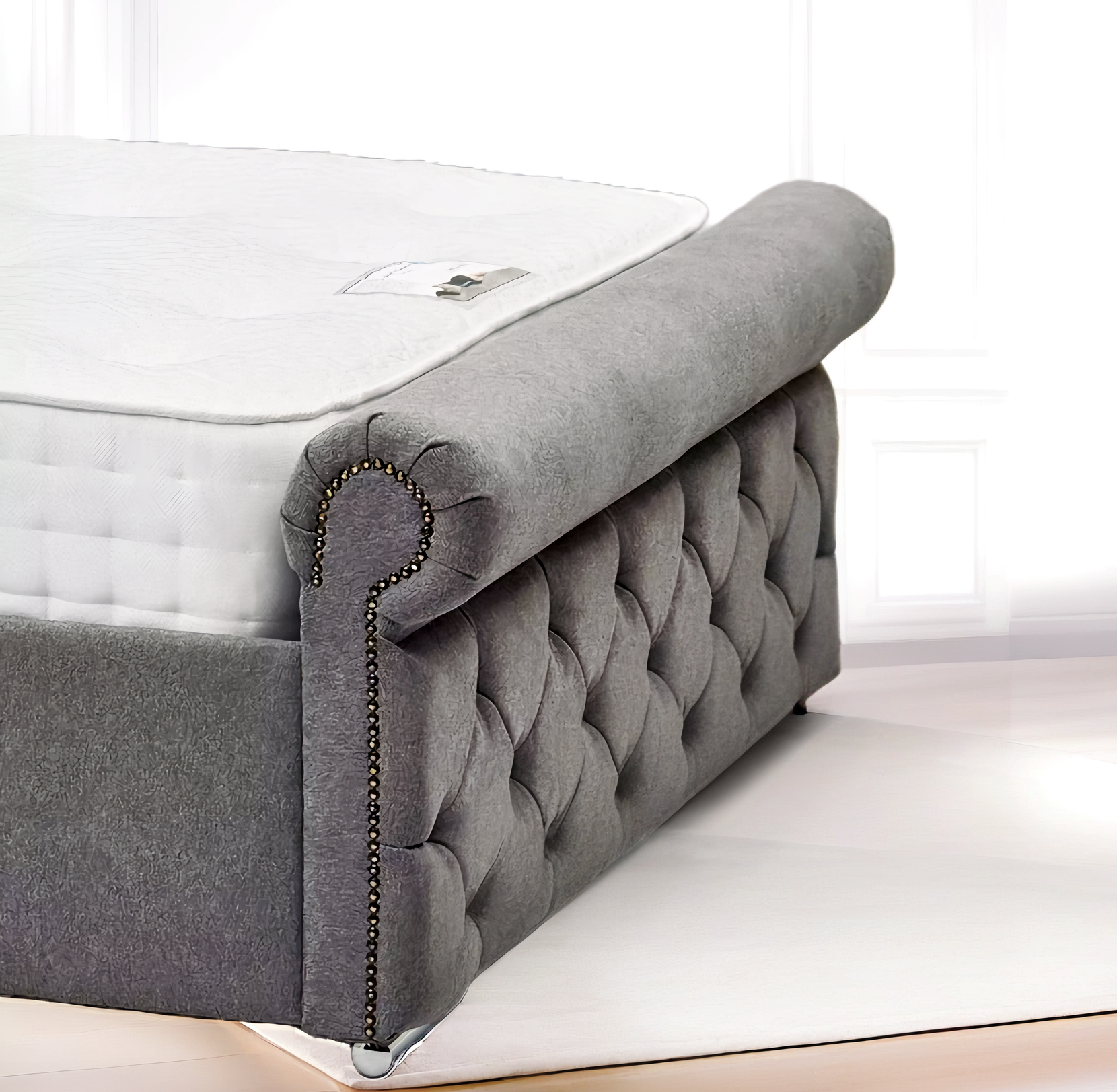 MILANO SLEIGH BEDFRAME DHF Furnishing