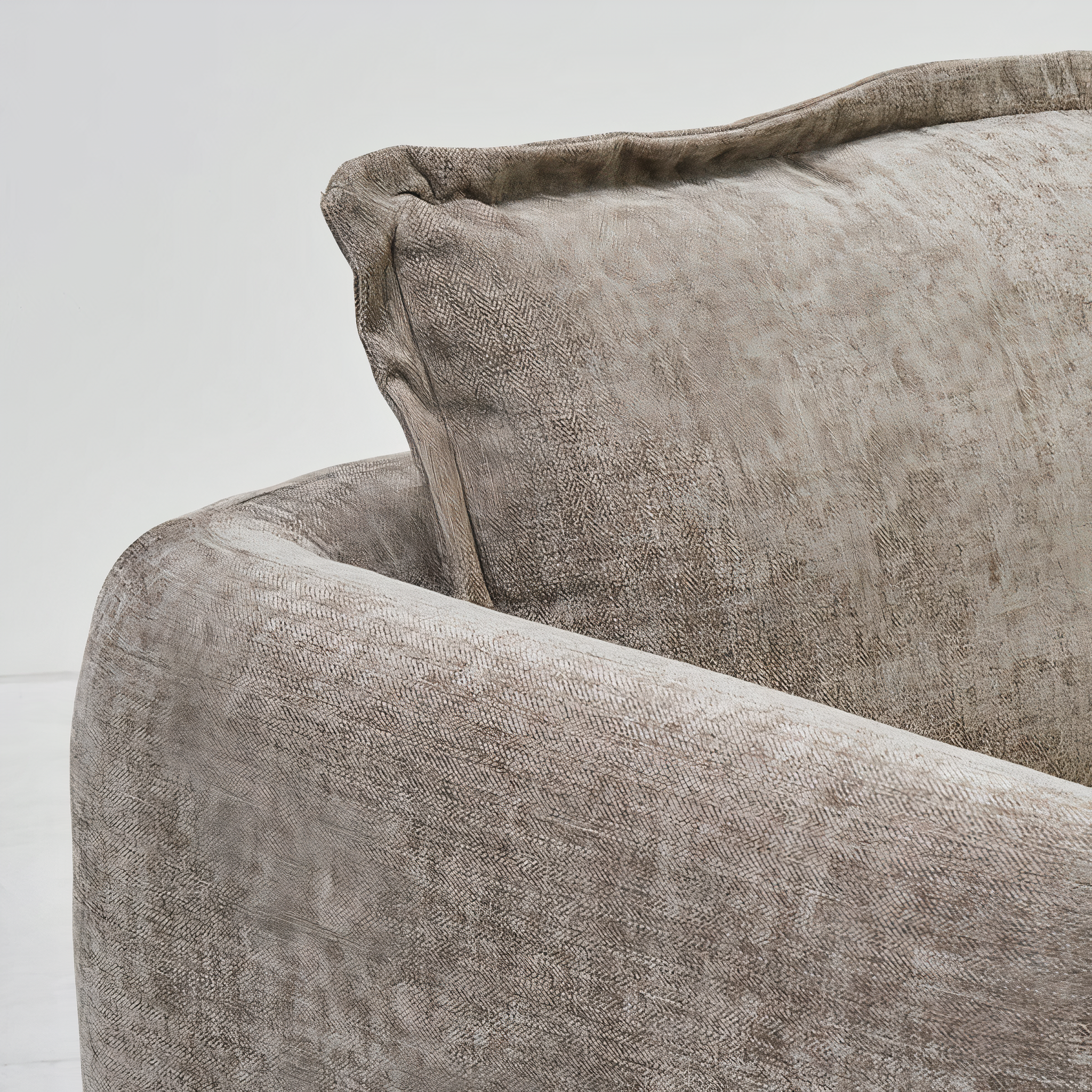 PIPPIN SNUGGLE CHAIR IN DARWIN MINK DHF Furnishing
