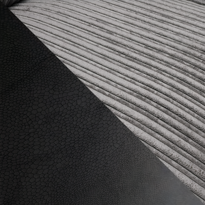 SOHO BLACK/GREY 2 SEATER SOFA DHF Furnishing
