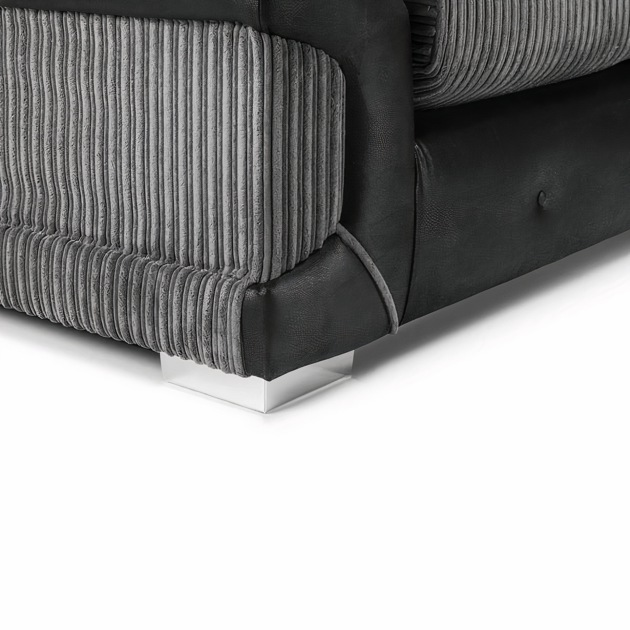 SOHO BLACK/GREY ARMCHAIR DHF Furnishing