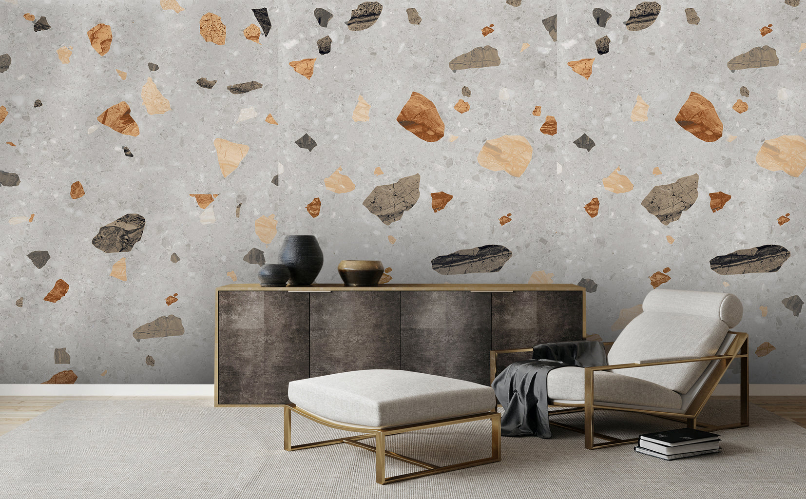 Stone Grey 600mm x 1200mm DHF Furnishing